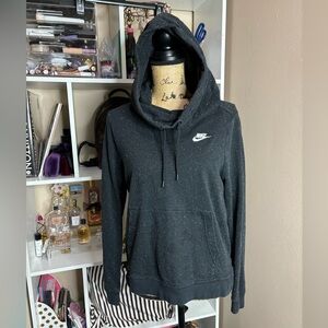 Nike hoodie black with rainbow specks